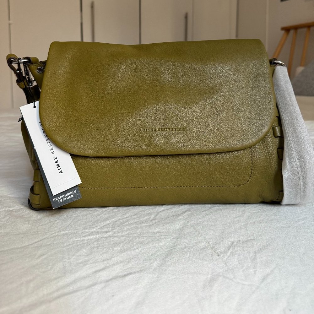 ZEN CONVERTIBLE SHOULDER in Soft Olive